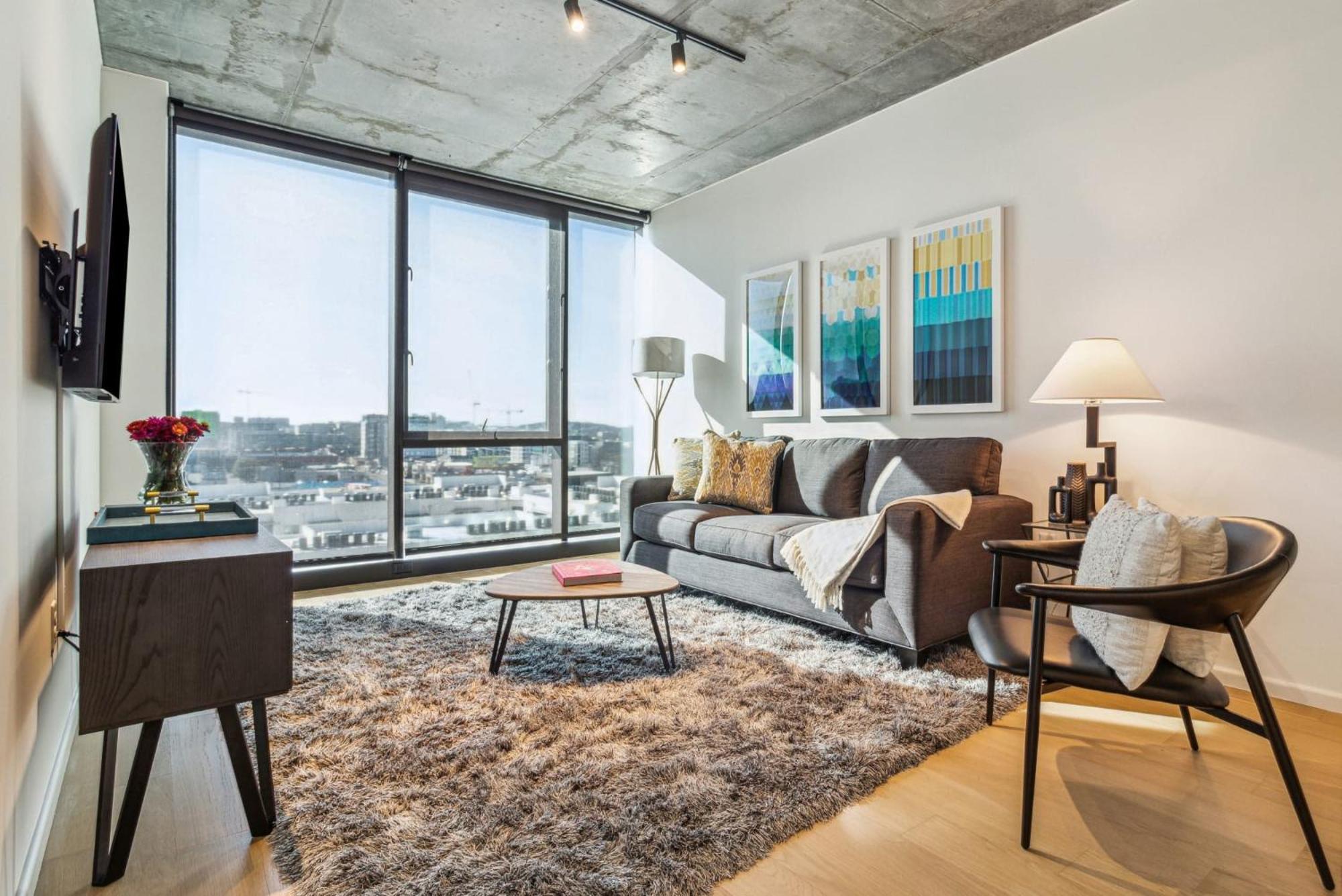 Contemporary City Living Apartments In Nashville Exterior foto