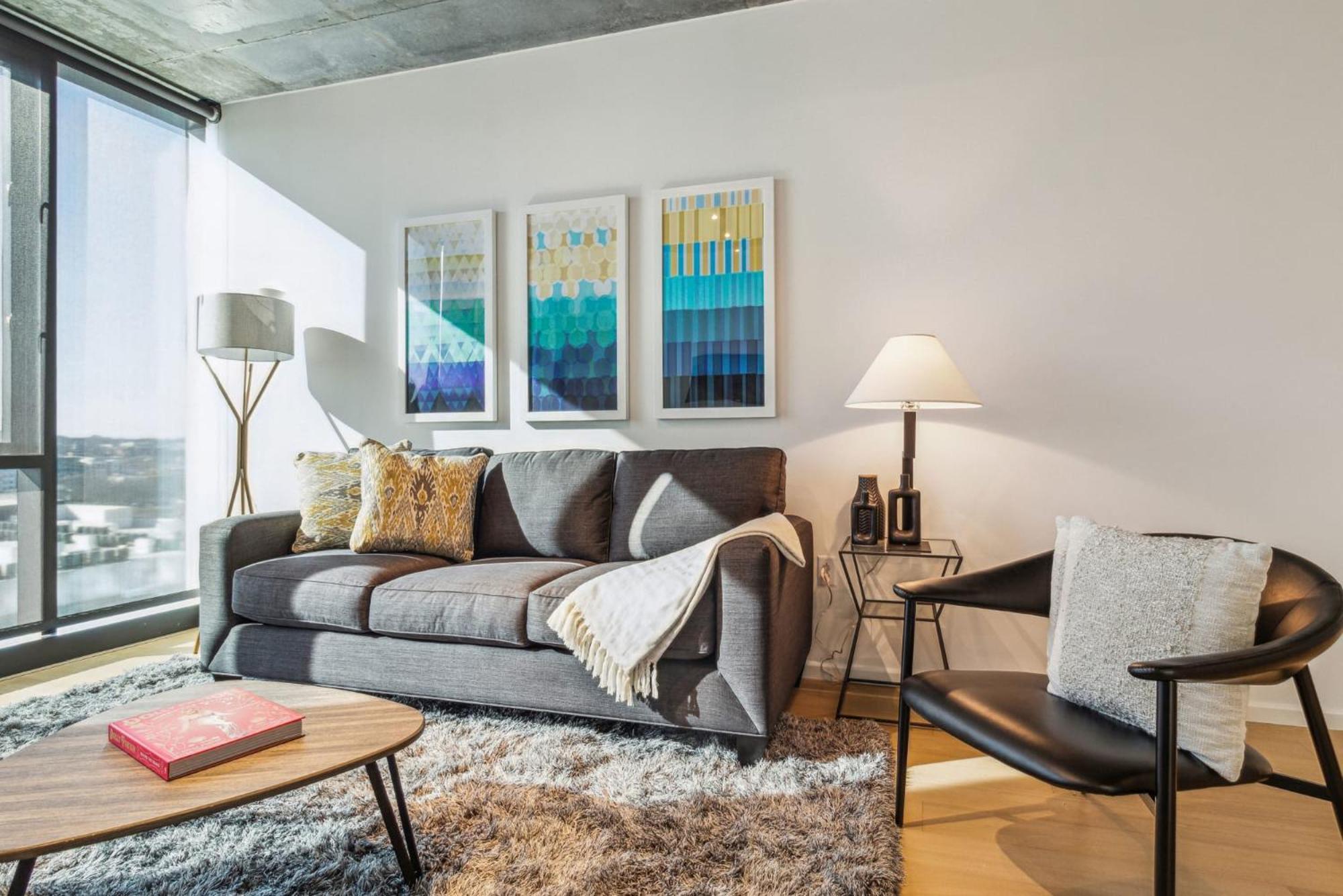 Contemporary City Living Apartments In Nashville Exterior foto