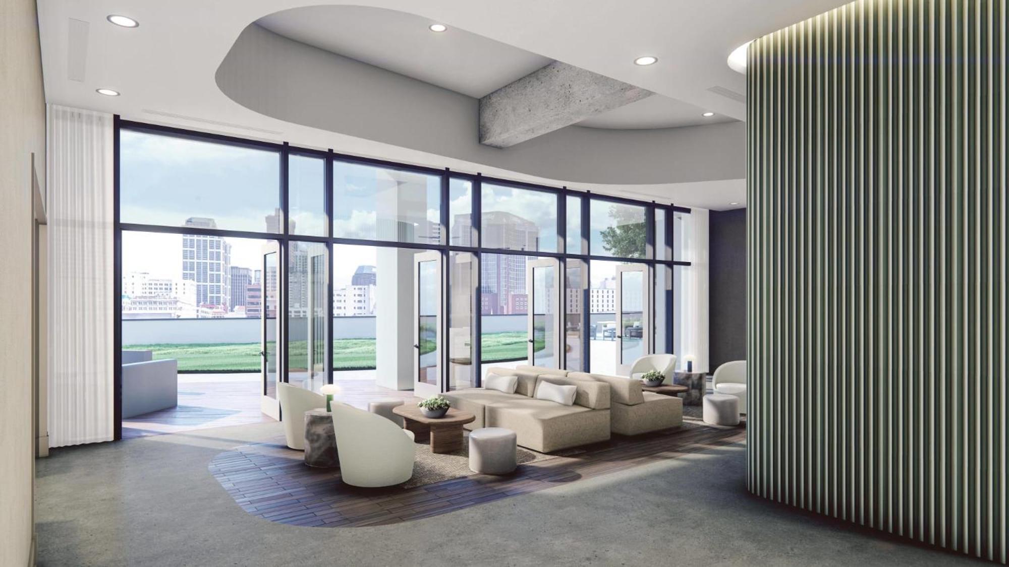 Contemporary City Living Apartments In Nashville Exterior foto